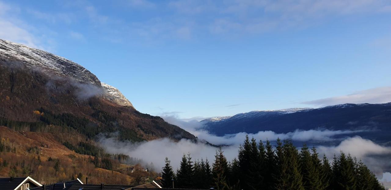 New And Exclusive Cottage In Voss With A Great View Skulestadmo ภายนอก รูปภาพ