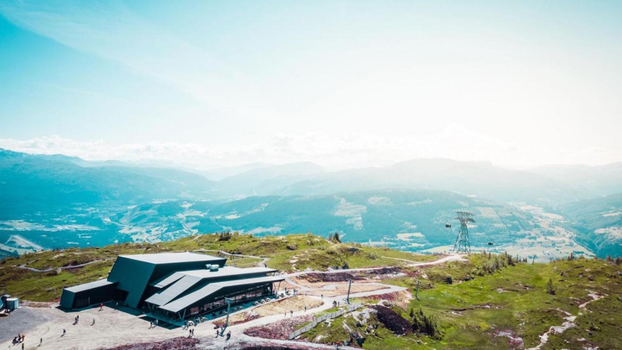 New And Exclusive Cottage In Voss With A Great View Skulestadmo ภายนอก รูปภาพ