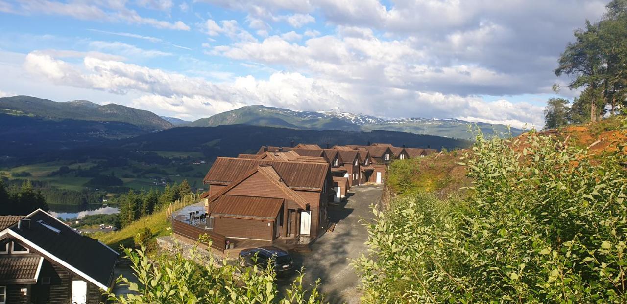 New And Exclusive Cottage In Voss With A Great View Skulestadmo ภายนอก รูปภาพ
