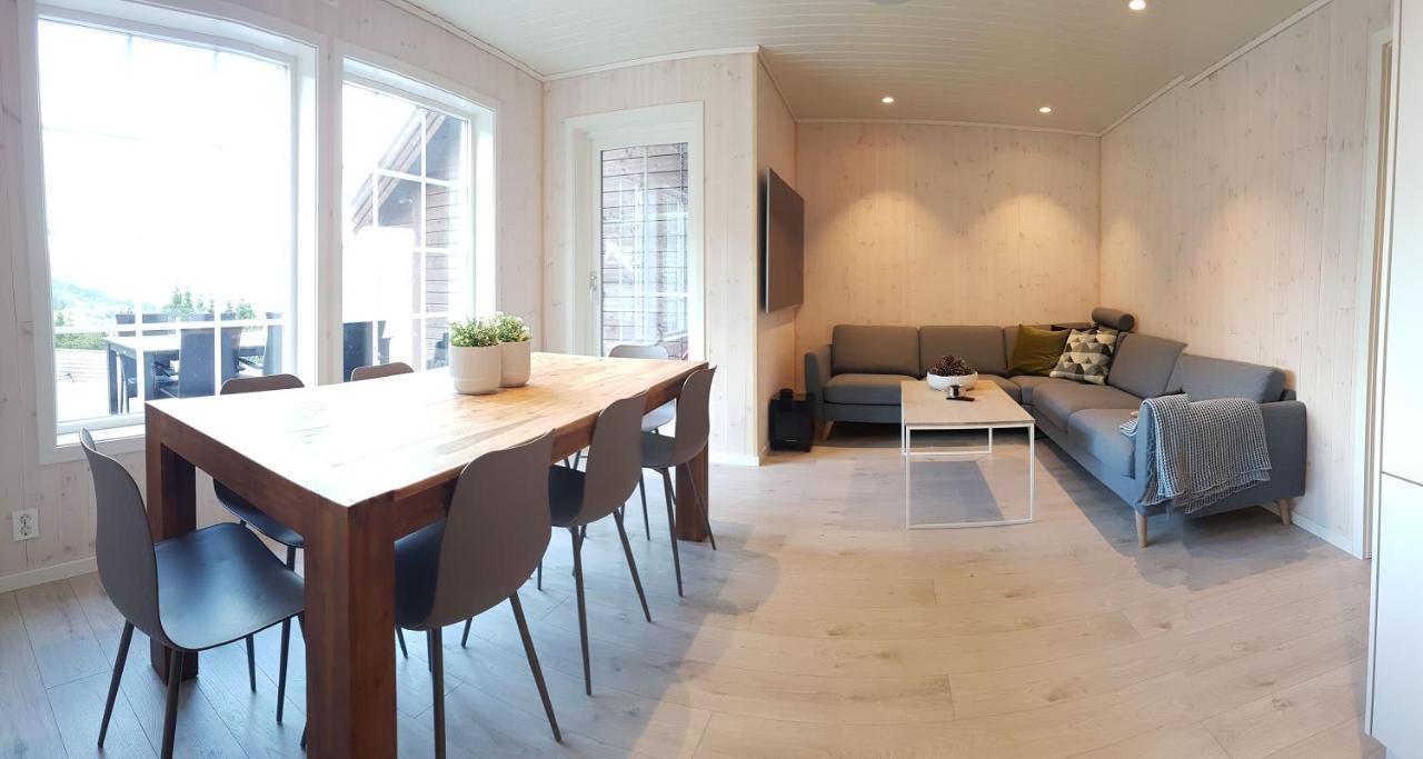 New And Exclusive Cottage In Voss With A Great View Skulestadmo ภายนอก รูปภาพ