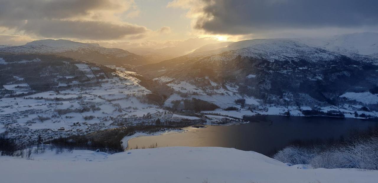 New And Exclusive Cottage In Voss With A Great View Skulestadmo ภายนอก รูปภาพ