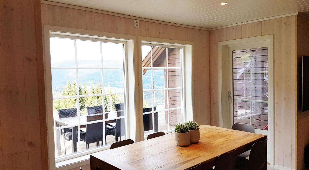 New And Exclusive Cottage In Voss With A Great View Skulestadmo ภายนอก รูปภาพ